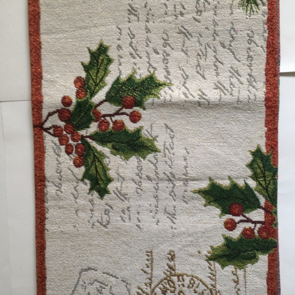 Tapestry Christmas table runner. - Picture 14 of 16